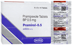 Pramirol 0.5 Tablet 10
