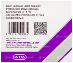 Pramirol 1 Tablet 10 Pramirol 1 Tablet 10