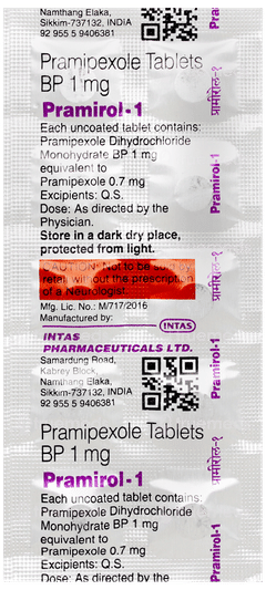 Pramirol 1 Tablet 10 Pramirol 1 Tablet 10