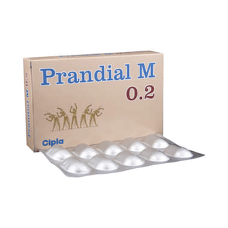 Prandial M 0.2 Tablet 10