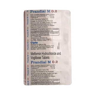 Prandial M 0.2 Tablet 10