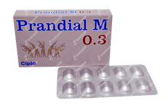 Prandial M 0.3 Tablet 10