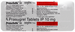 Prasusafe 10 Tablet 10 Prasusafe 10 Tablet 10