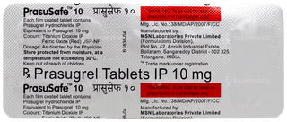 Prasusafe 10 Tablet 10