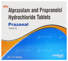 Prazonal 0.25/20 Mg Tablet 10