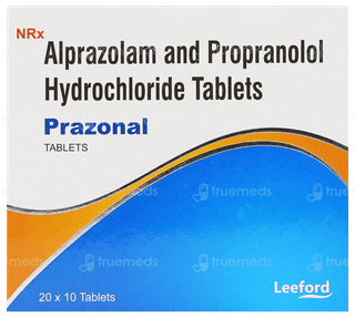 Prazonal 0.25/20 Mg Tablet 10