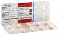Prazonal 0.25/20 Mg Tablet 10