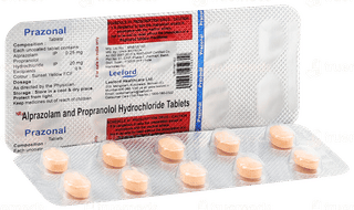 Prazonal 0.25/20 Mg Tablet 10