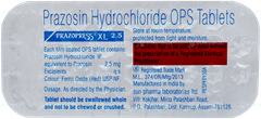 Prazopress Xl 2.5 Tablet 30