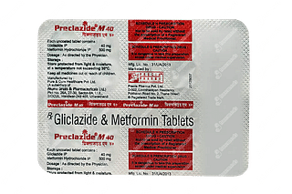 Preclazide M 40 Tablet 10