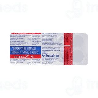 Preega Nt 75/10 MG Tablet 10