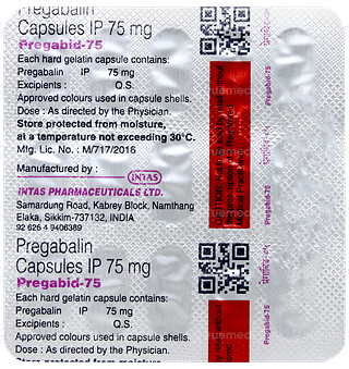 Pregabid 75 Capsule 15