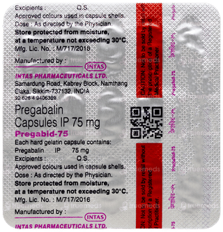 Pregabid 75 Capsule 15