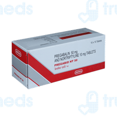 Pregabid Nt 50/10 MG Tablet 10