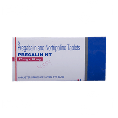 Pregalin Nt 75/10 MG Tablet 10