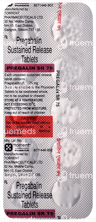 Pregalin Sr 75 Tablet 10