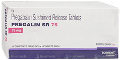 Pregalin Sr 75 Tablet 10