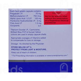 Pregeb Forte 75 Capsule 10