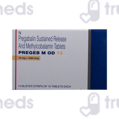 Pregeb M Od 75 Tablet 15 Pregeb M Od 75 Tablet 15