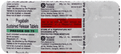 Pregeb Od 75 Tablet 10