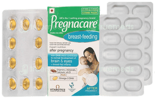 Pregnacare Breast Feeding Combi Pack 20 Tablet And 10 Capsule