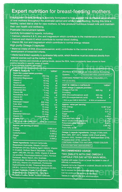 Pregnacare Breast Feeding Combi Pack 20 Tablet And 10 Capsule