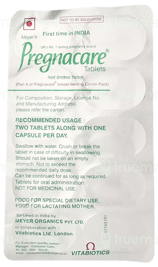 Pregnacare Breast Feeding Combi Pack 20 Tablet And 10 Capsule