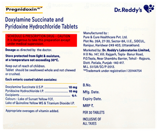 Pregnidoxin Nu Tablet 30