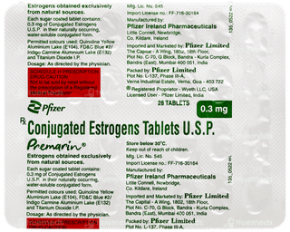Premarin 0.3mg Tablet 28