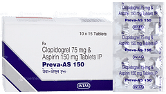 Preva As 150 Tablet 15