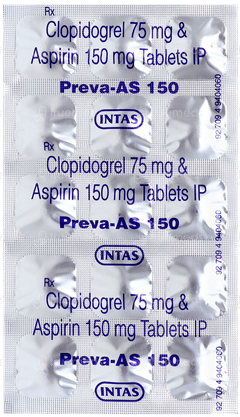 Preva As 150 Tablet 15 Preva As 150 Tablet 15