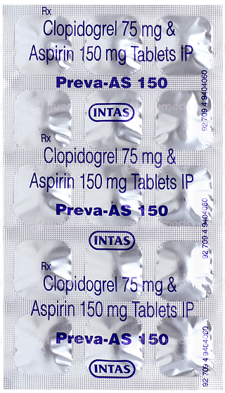 Preva As 150 Tablet 15