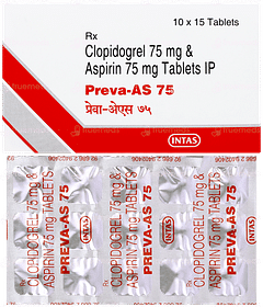 Preva As 75 Tablet 15