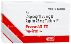 Preva As 75 Tablet 15 Preva As 75 Tablet 15