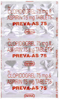 Preva As 75 Tablet 15 Preva As 75 Tablet 15