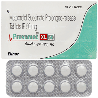 Prevamet Xl 50 Tablet 10