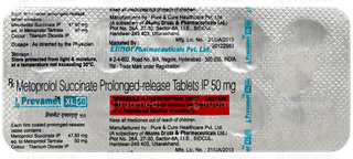 Prevamet Xl 50 Tablet 10