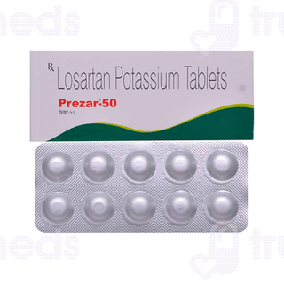 Prezar 50 MG Tablet 10