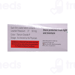 Prezar 50 MG Tablet 10