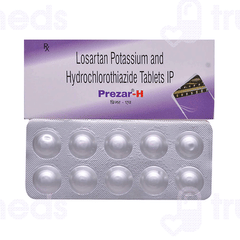 Prezar H 50/12.5 MG Tablet 10