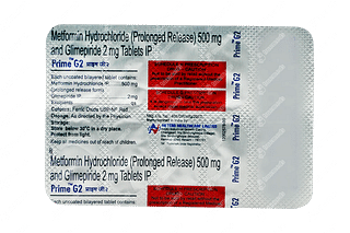 Prime G 2/500 MG Tablet 10