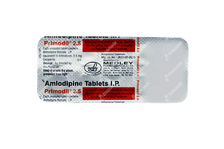 Primodil 2.5 MG Tablet 10