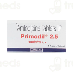 Primodil 2.5 Tablet 10 Primodil 2.5 Tablet 10