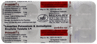 Primodil L Tablet 10
