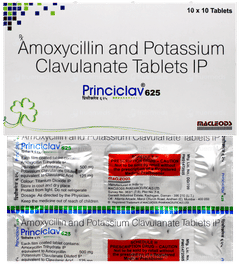 Princiclav 625 Tablet 10
