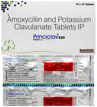 Princiclav 625 Tablet 10