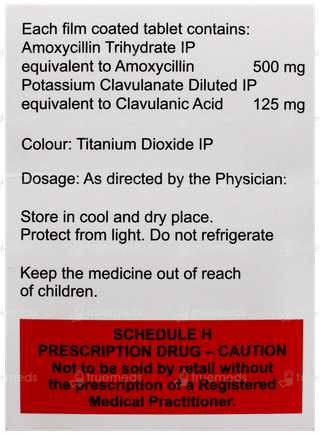 Princiclav 625 Tablet 10