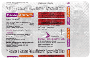 Prizide M 80 Forte Tablet 10