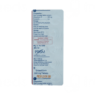 Profulvin 500 Tablet 10