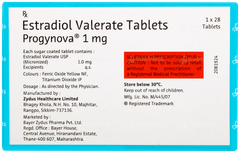 Progynova 1mg Tablet 28